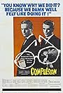 Dean Stockwell and Bradford Dillman in Compulsion (1959)