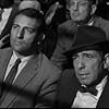 Humphrey Bogart and Harold J. Stone in The Harder They Fall (1956)