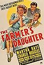 Richard Denning, Martha Raye, and Charles Ruggles in The Farmer's Daughter (1940)