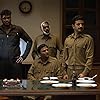 Asheesh Kapur, Nimesh Balaji Shinde, Raaj Singh Arora, Tushar Phulke, Sidharth Sodhi, Mohit Jain, Raghav Rishi, Amit Panchal, and Rohan Roy in The Great Indian Escape (2019)