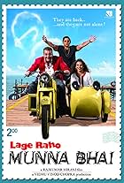 Sanjay Dutt, Arshad Warsi, and Vidya Balan in Lage Raho Munna Bhai (2006)