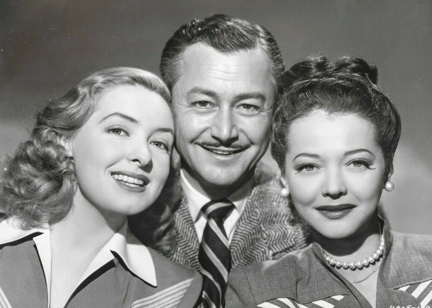 Robert Young, Ann Richards, and Sylvia Sidney in The Searching Wind (1946)