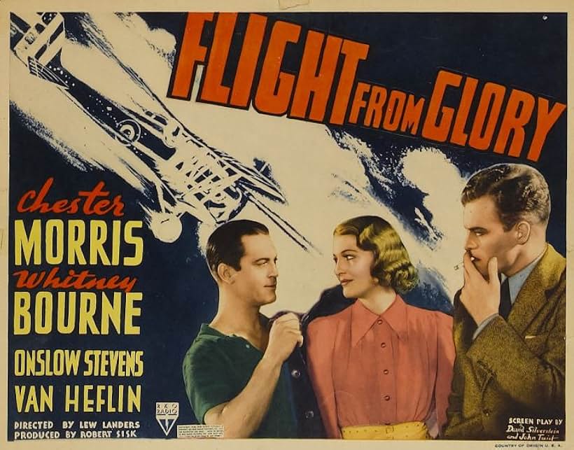 Van Heflin, Whitney Bourne, and Chester Morris in Flight from Glory (1937)