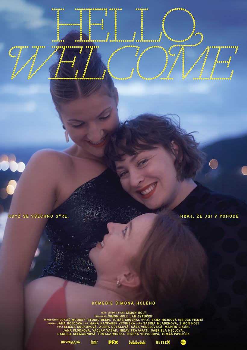 Eliska Soukupová, Alena Doláková, and Sara Venclovská in Hello, Welcome (2024)