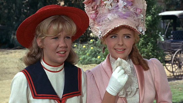 Hayley Mills and Deborah Walley in Summer Magic (1963)