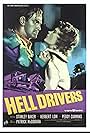 Stanley Baker and Peggy Cummins in Hell Drivers (1957)