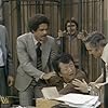 Michael Durrell, Ron Glass, Steve Landesberg, Hal Linden, and Jack Soo in Barney Miller (1975)