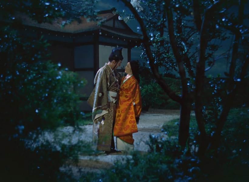 Machiko Kyô and Isao Yamagata in Gate of Hell (1953)