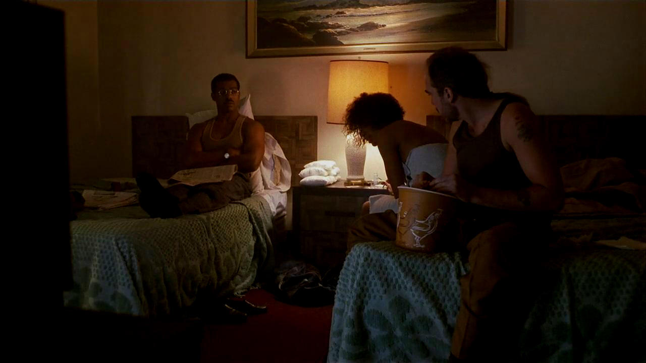 Billy Bob Thornton, Michael Beach, and Cynda Williams in One False Move (1991)