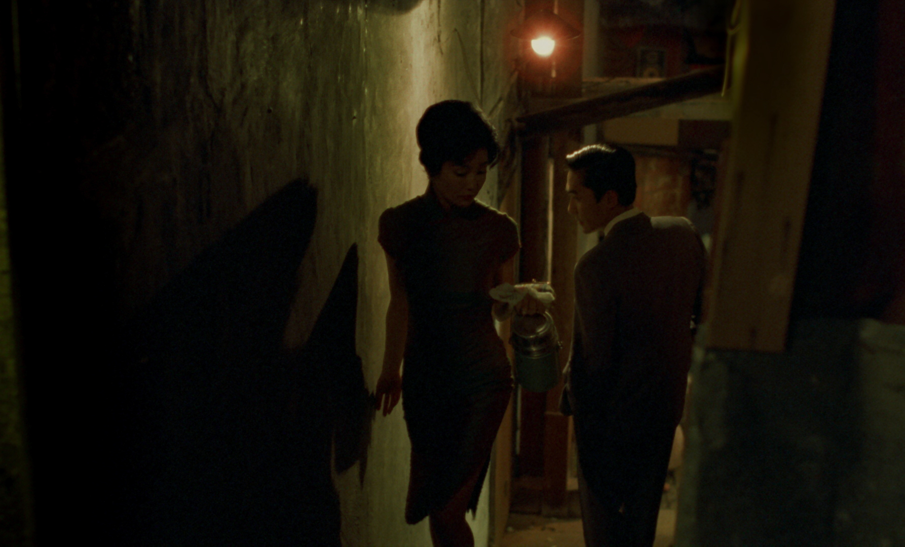 Maggie Cheung and Tony Leung Chiu-wai in In the Mood for Love (2000)