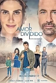 Andrés Palacios, Gabriel Soto, Irina Baeva, and Eva Cedeño in Amor dividido (2022)