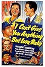 Broderick Crawford, Johnny Downs, Gertrude Michael, and Peggy Moran in I Can't Give You Anything But Love, Baby (1940)