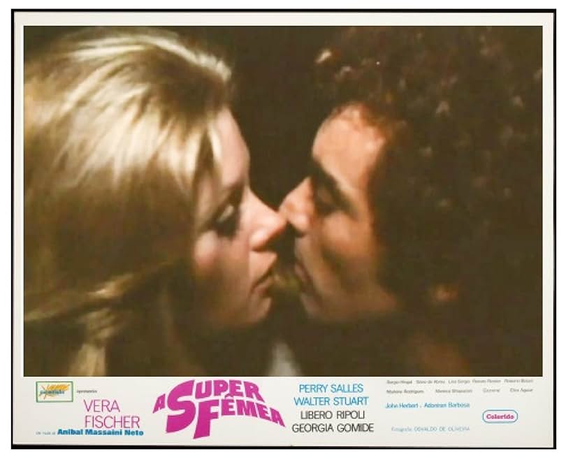 Vera Fischer and Perry Salles in A Super Fêmea (1973)