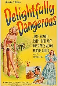 Ralph Bellamy, Jane Powell, and Constance Moore in Delightfully Dangerous (1945)