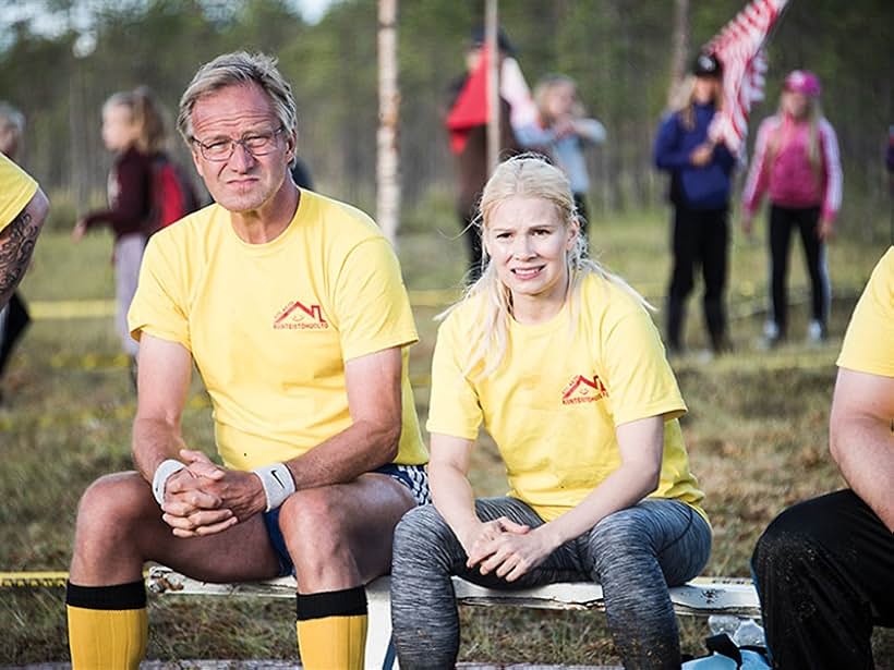 Taneli Mäkelä and Pamela Tola in Lapland Odyssey 3 (2017)