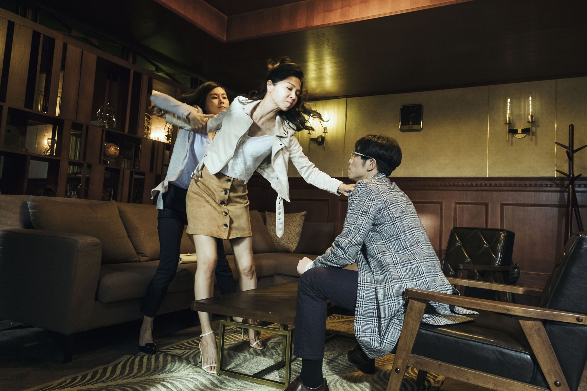 Enno Cheng, Jam Hsiao, and Ying-Hsuan Hsieh in Hun qiu xi men (2019)