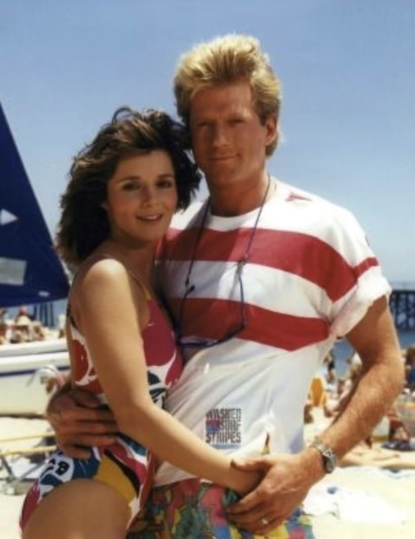 Dean Butler and Caryn Richman in The New Gidget (1986)