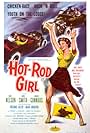 Mark Andrews, Roxanne Arlen, Lori Nelson, and John Smith in Hot Rod Girl (1956)