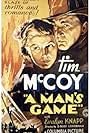 Tim McCoy and Evalyn Knapp in A Man's Game (1934)