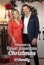 Debbie Matenopoulos and Cameron Mathison in Welcome to Great American Christmas (2021)