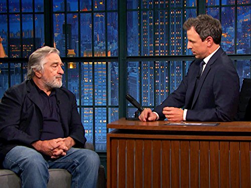 Robert De Niro and Seth Meyers in Late Night with Seth Meyers (2014)