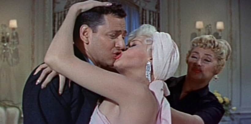 Joan Blondell, Jayne Mansfield, and Tony Randall in Will Success Spoil Rock Hunter? (1957)