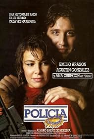 Emilio Aragón and Ana Obregón in Policía (1987)