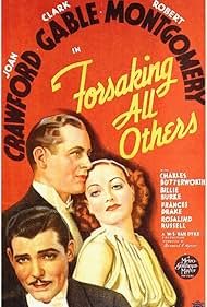 Clark Gable, Joan Crawford, and Robert Montgomery in Forsaking All Others (1934)