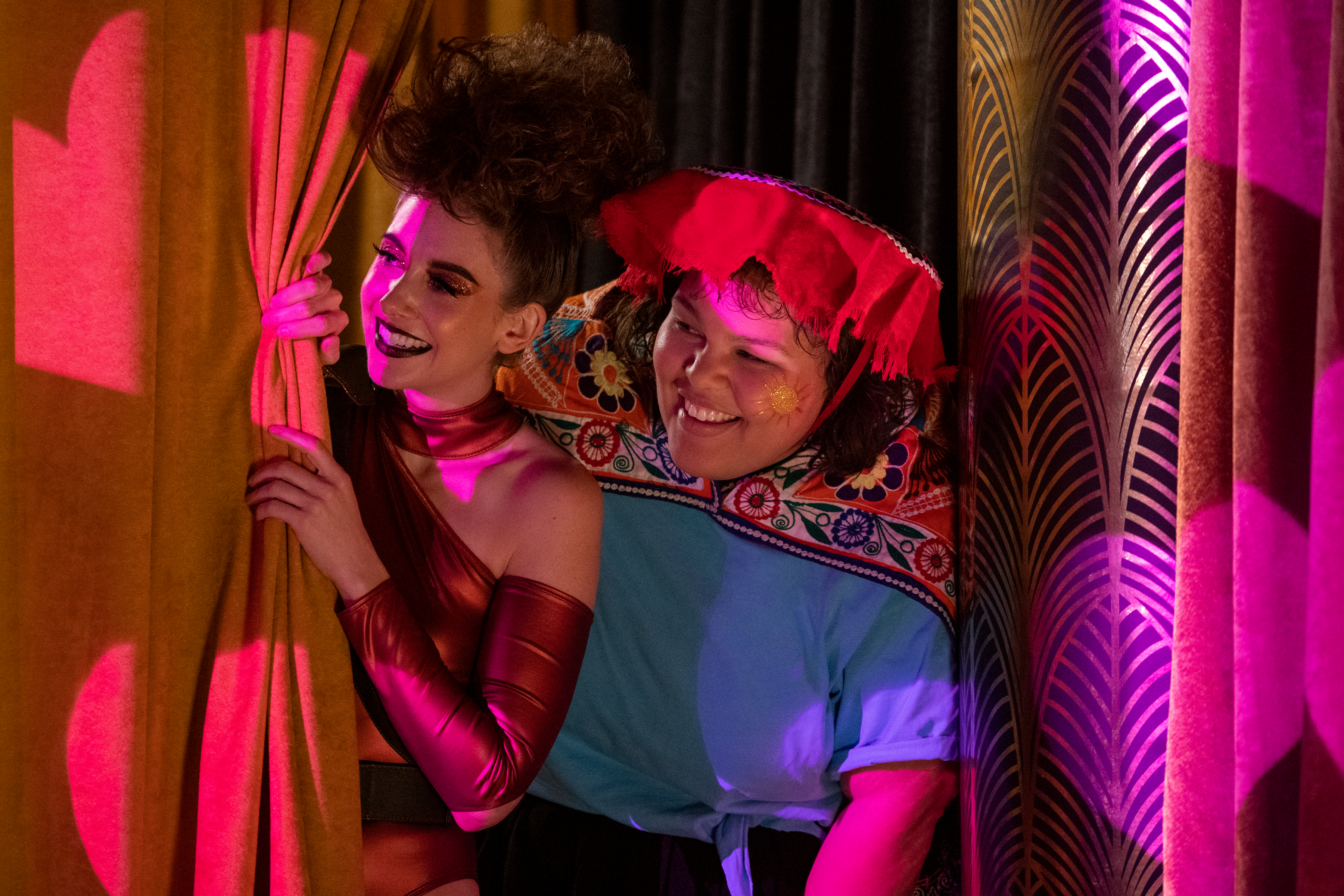 Alison Brie and Britney Young in GLOW (2017)