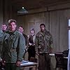 Harrison Ford, Barbara Bach, Richard Kiel, Robert Shaw, Carl Weathers, Edward Fox, Michael Byrne, and Angus MacInnes in Force 10 from Navarone (1978)