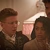 DeStorm Power, Joey Graceffa, Tyler Oakley, and Liza Koshy in Escape the Night (2016)