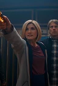 John Bishop, Jodie Whittaker, and Mandip Gill in Doctor Who (2005)