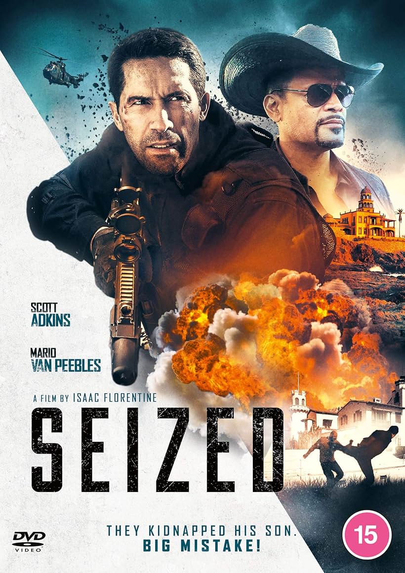 Mario Van Peebles and Scott Adkins in Seized (2020)