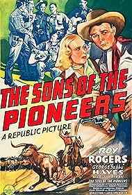 Roy Rogers, Hugh Farr, Karl Farr, Lloyd Perryman, Sons of the Pioneers, Tim Spencer, and Maris Wrixon in Sons of the Pioneers (1942)