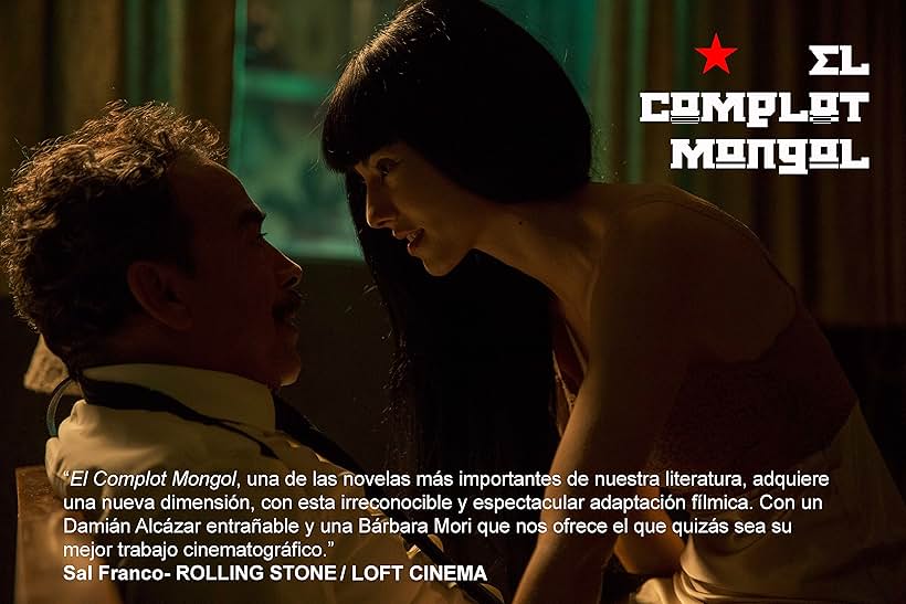 Damián Alcázar and Bárbara Mori in The Mongolian Conspiracy (2018)