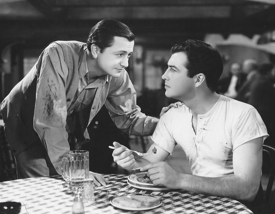 Robert Taylor and Robert Young in Three Comrades (1938)