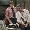 Don Calfa, Max Gail, and Hal Linden in Barney Miller (1975)