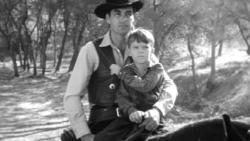 Rory Calhoun and Ray Ferrell in The Texan (1958)