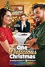 Bobby Flay, Vanessa Marano, and Alex Mallari Jr. in One Delicious Christmas (2022)