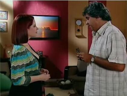 Andrea Del Boca and Miguel Ángel Rodríguez in Por amor a vos (2008)