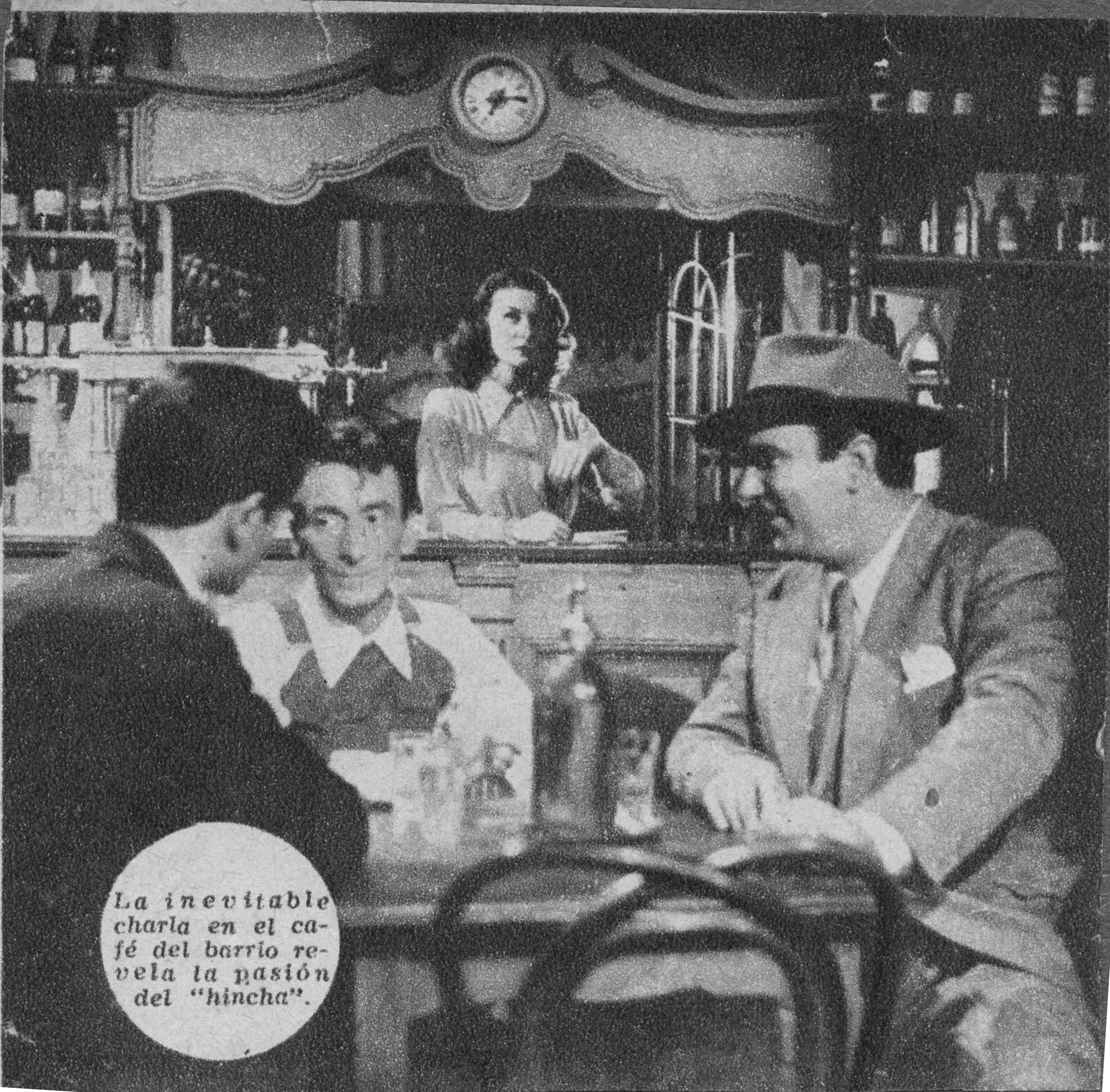 Diana Maggi, Enrique Santos Discépolo, and Mauricio Espósito in El hincha (1951)