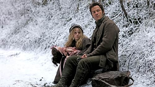 Dominic West and Lia Giovanelli in Les Misérables (2018)