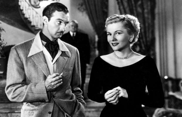 Joan Fontaine, Zachary Scott, and Harold Vermilyea in Born to Be Bad (1950)