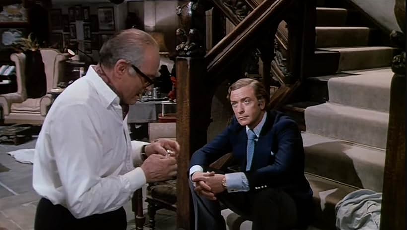 Laurence Olivier and Michael Caine in Sleuth (1972)