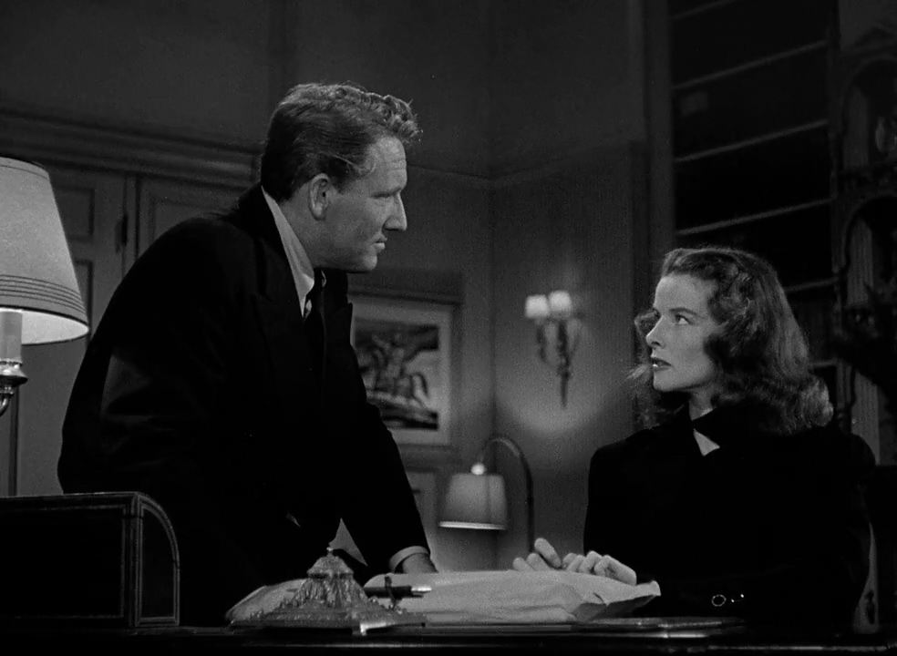 Katharine Hepburn and Spencer Tracy in Keeper of the Flame (1942)