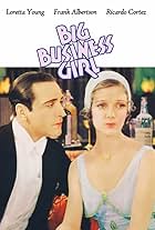 Ricardo Cortez and Loretta Young in Big Business Girl (1931)