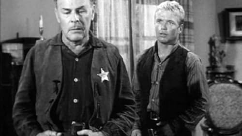 Richard Jaeckel and Brian Donlevy in The Texan (1958)