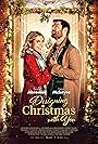 Liam McIntyre and Susie Abromeit in Designing Christmas with You (2023)