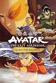 Alex Felten, Vincent Tong, Sabrina Fest, Davis Pak, and Vivian Vencer in Avatar: The Last Airbender - Quest for Balance (2023)