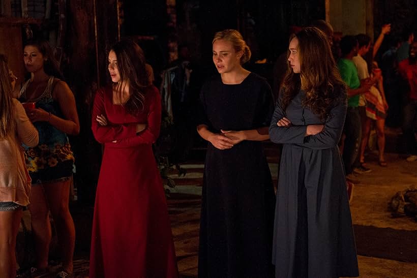 Leah Pipes, Alycia Debnam-Carey, and Adelaide Kane in The Devil's Hand (2014)